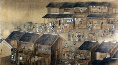 Edo bei Nacht von Japanese School