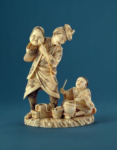Unterhalter, Okinomo, Meiji-Periode von Japanese School