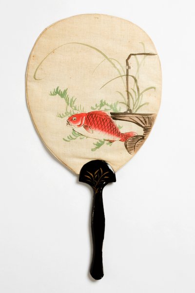 Fächer, Rückseite, ca. 1890-1950 von Japanese School