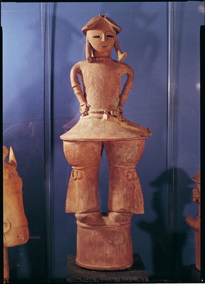 Haniwa-Figur, 250-550 von Japanese School