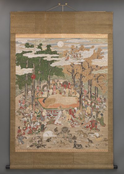 Nirvana (Butsu Nehan-zu) von Japanese School