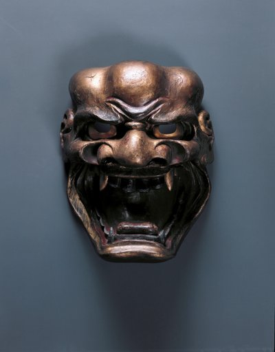 No-Theatermaske von Japanese School