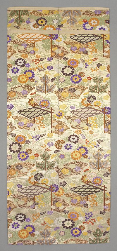 Obi-Fragment von Japanese School