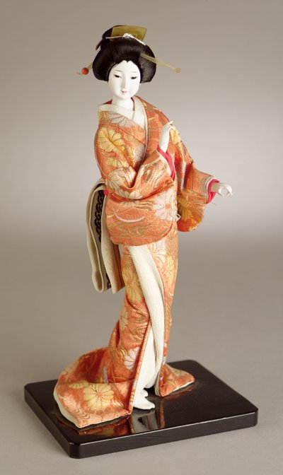 Stehende Dame Puppe, Japanisch von Japanese School