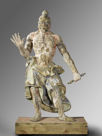 Tempelwächter, um 1300-1400 von Japanese School