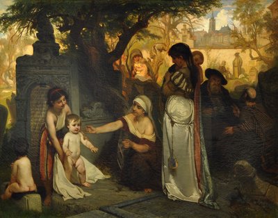 Der alte jüdische Friedhof in Prag von Jaroslav Cermak