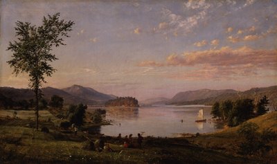 Greenwood Lake, New Jersey, 1866 von Jasper Francis Cropsey