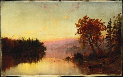 Greenwood-See in der Dämmerung, 1873 von Jasper Francis Cropsey