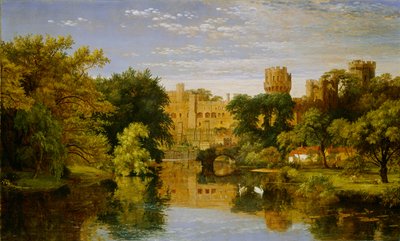 Warwick Castle, England, 1857 von Jasper Francis Cropsey