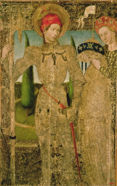 St. Georg und die Prinzessin, 1448 von Jaume Huguet
