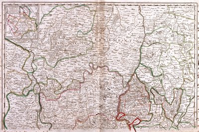 Burgund, Rhône-Alpes, Frankreich von Jean Baptiste Nolin