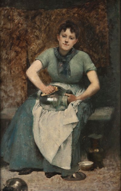 Der Diener, ca. 1875-90 von Jean Alexandre Joseph Falguiere