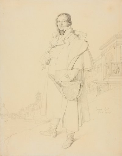 Charles François Mallet, Bauingenieur von Jean Auguste Dominique Ingres