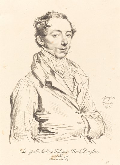 Frederic Sylvester Douglas von Jean Auguste Dominique Ingres