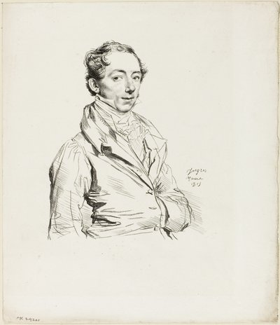 Frederic Sylvester Douglas von Jean Auguste Dominique Ingres