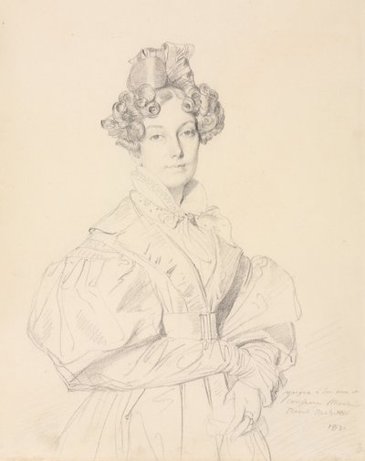 Madame Désiré Raoul-Rochette von Jean Auguste Dominique Ingres