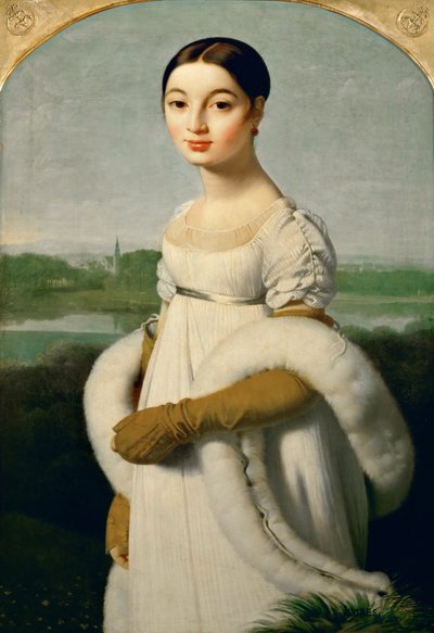 Mademoiselle Caroline Rivière von Jean Auguste Dominique Ingres
