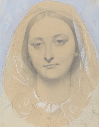 Mademoiselle Mary de Borderieux(?) von Jean Auguste Dominique Ingres