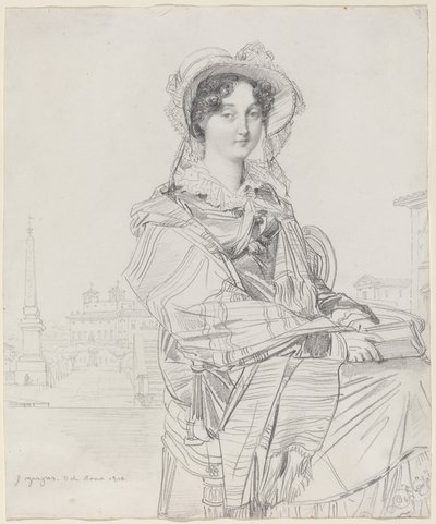Mrs. Charles Badham von Jean Auguste Dominique Ingres