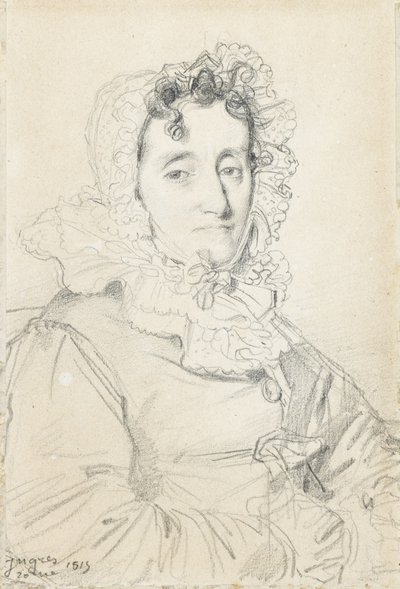 Porträt von Maréchale Kutusov von Jean Auguste Dominique Ingres