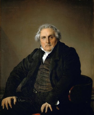 Porträt von Monsieur Bertin von Jean Auguste Dominique Ingres