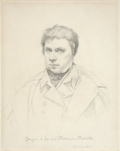 Selbstporträt von Jean Auguste Dominique Ingres