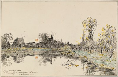 Landschaft von Jean Baptiste Antoine Guillemet