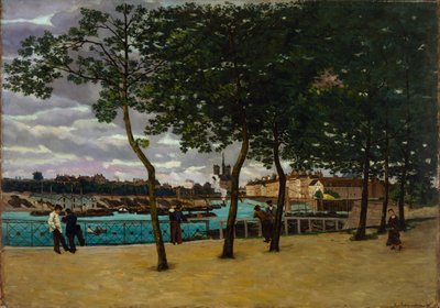 Die Seine in Paris, 1871 von Jean Baptiste Armand Guillaumin
