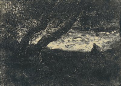 Der Träumer von Jean Baptiste Camille Corot