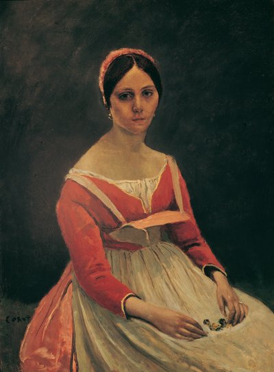 Madame Legois von Jean Baptiste Camille Corot