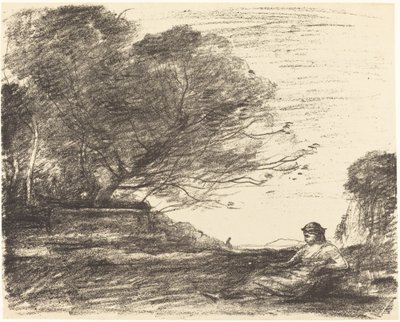 Sappho von Jean Baptiste Camille Corot