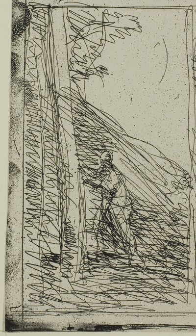 Gekritzel von Jean Baptiste Camille Corot