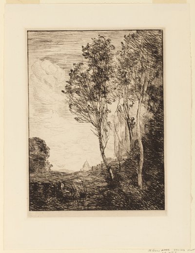 Erinnerung an Italien von Jean Baptiste Camille Corot