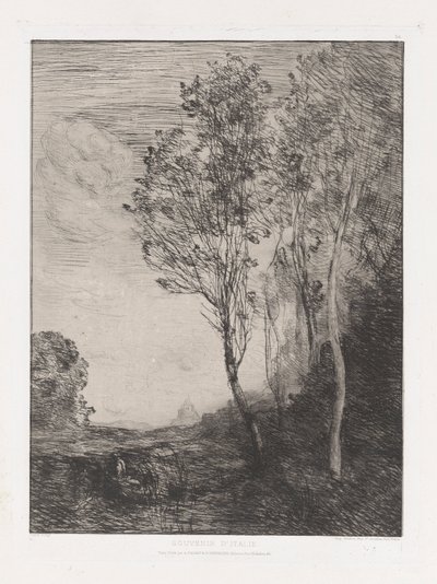 Erinnerung an von Jean Baptiste Camille Corot