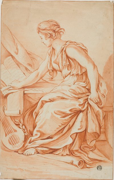Eulerpe oder Clio von Jean Baptiste Greuze