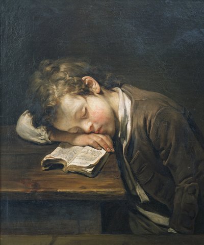 Der faule Junge von Jean Baptiste Greuze