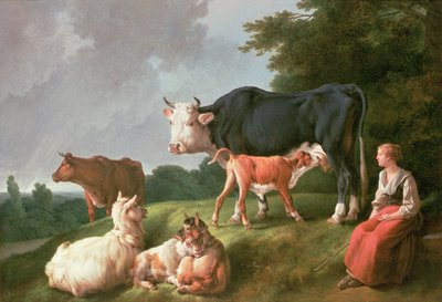 Pastorale Szene von Jean Baptiste Huet