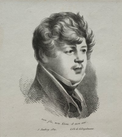 Eugène Isabey, 1821 von Jean Baptiste Isabey