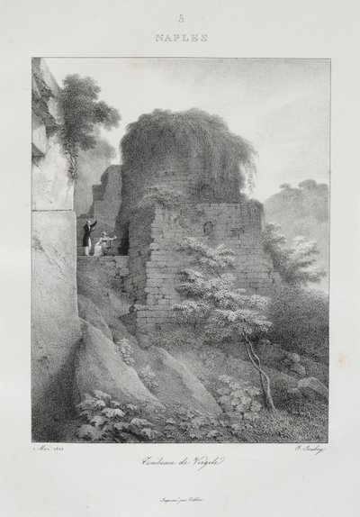 Reise nach Italien im Jahr 1822 von Jean Baptiste Isabey