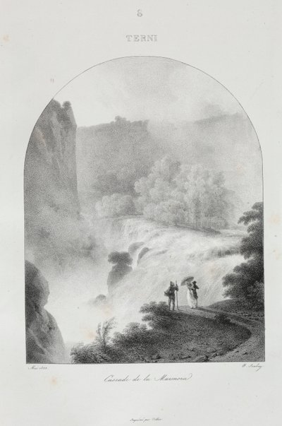 Reise nach Italien im Jahr 1822 von Jean Baptiste Isabey