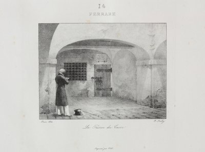 Reise nach Italien im Jahr 1822 von Jean Baptiste Isabey