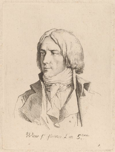 Selbstporträt von Jean Baptiste Joseph Wicar