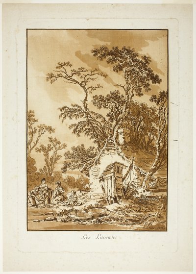 Die Wäscherinnen von Jean Baptiste Le Prince