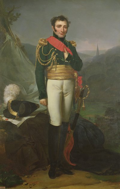 Der Graf von Suzannet, 1817 von Jean Baptiste Mauzaisse