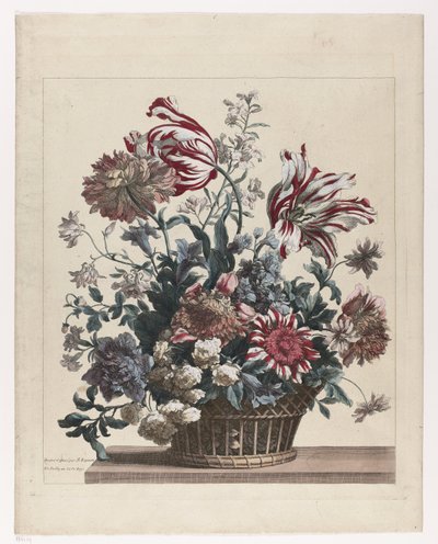 Blumenkorb von Jean Baptiste Monnoyer
