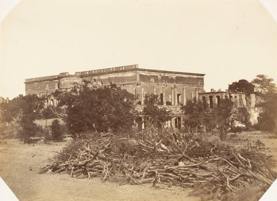 [Metcalfe House, Delhi], 1858-61 von Jean Baptiste Oscar Mallitte