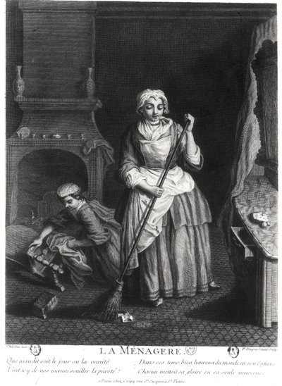 Die Haushälterin von Jean Baptiste Simeon Chardin