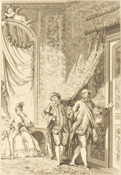 Der Prächtige von Jean Baptiste Tilliard after Jean Honoré Fragonard