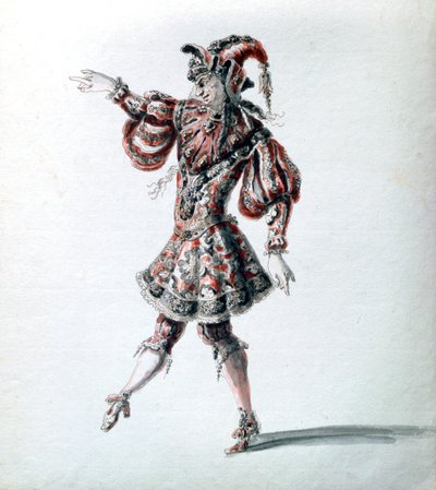 Verzauberter Held, ca. 1684 von Jean Berain, Jean Baptiste Lully