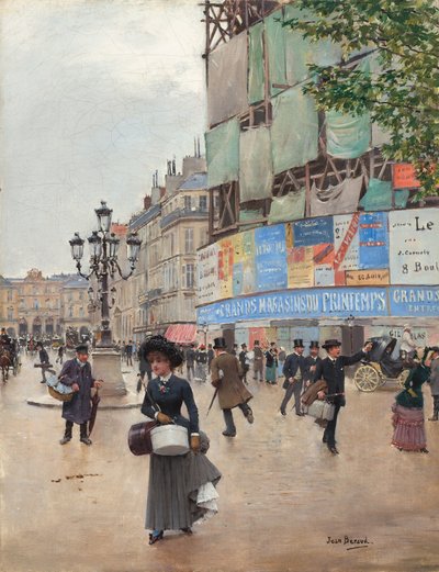 Paris, rue du Havre von Jean Beraud